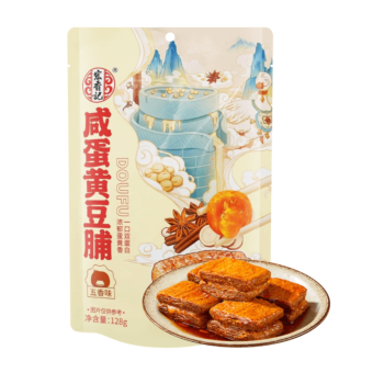 HXJ Salted Egg Yolk Tofu 128g