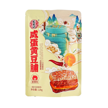 HXJ Salted Egg Yolk Tofu 128g