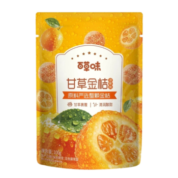 BE&CHEERY Licorice Kumquat 100g