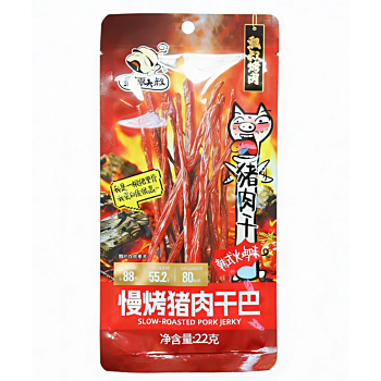 PIAOLINGDASHU Slow-roasted pork jerky 22g