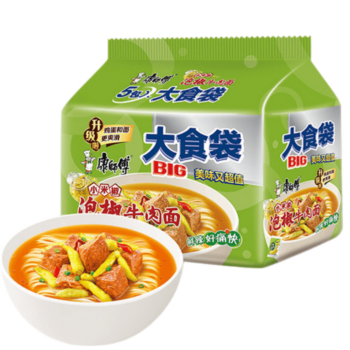 MASTER KONG Pickled Pepper Beef Noodles 148g*5