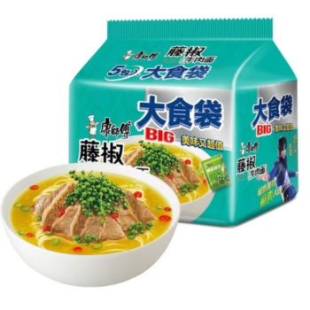 MASTER KONG Bag Noodles - Pepper Beef 725g