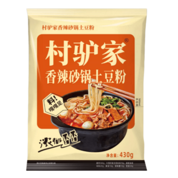CLJ Spicy Clay Pot Potato Noodles 430g
