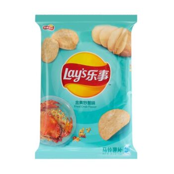 Lays Crisps-Golden Fried Crab Flavor 70g