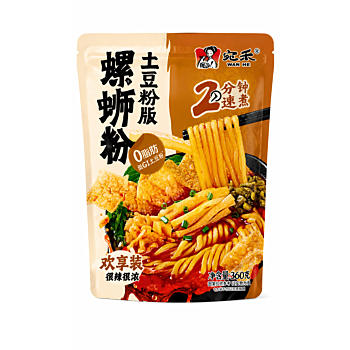 WANHE Potato Noodle And Snail Noodle 360g