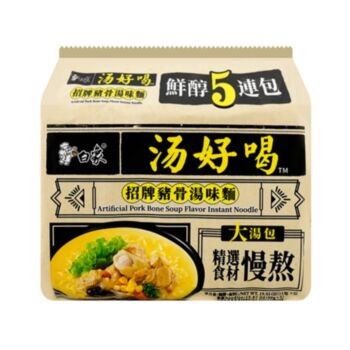 BAIXIANG Instant Noodles (Signature Pork Bones Soup) 565g
