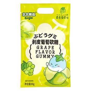 EJ Peeling Gummy Candy-Green Grape 80g
