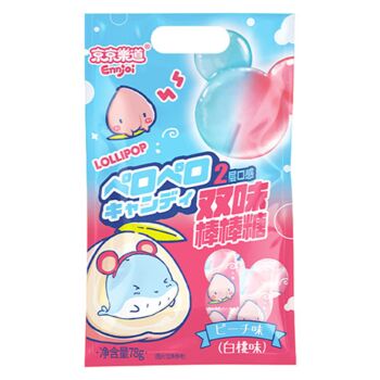 EJ Lollipop- White Peach 78g