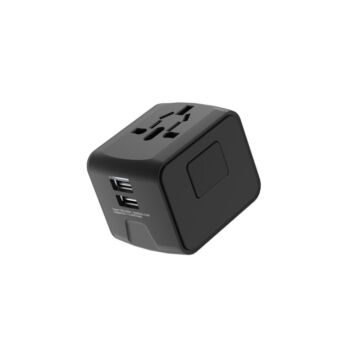 [Model A] 2-hole USB universal tourism plug universal socket