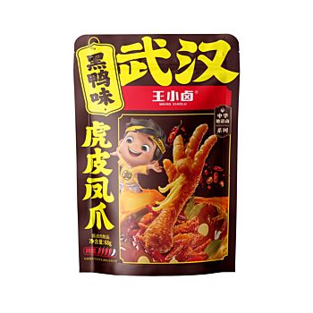 WXL Tiger Skin Chicken Feet- Black Duck Flavor 68g
