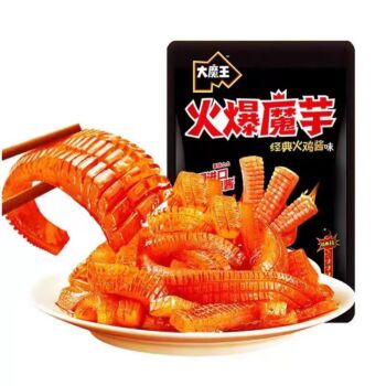 YJPZ Spicy Konjac Snack Buldak Sauce Flv 60g