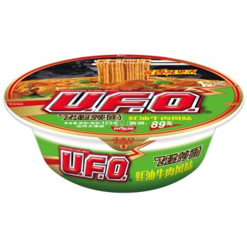 NISSIN UFO OYSTER BEEF NOODLES 123g