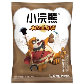 UNI Racoon Ready to eat crispy noodles-BBQ Flavour 46g