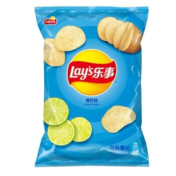 Lays Crisps lime Flavour 70g