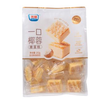 GM Bite-sized Tender Coconut-Crusted Cake 252g