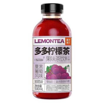 FRUIT RIPE Lemon Tea-Grape Flavour 500ml