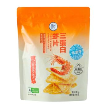 Freshippo Triple-Protein Shrimp Chips 108g