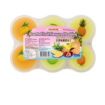 SHL Assorted Fruit Pudding With Nata De Coco 120g*6