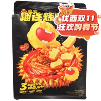 【11.11 Special offer】CHOUBAO Liuzhou Artificial Snail Vermicelli – Durian Flavour 408g