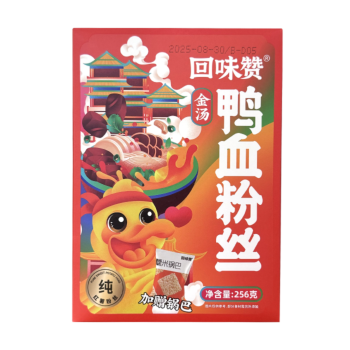 HUIWEIZAN Golden Duck Blood Vermicelli Soup 256g