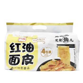 BAIJIA AKUAN Broad Noodle (4pcs) - Sesame Paste 460g