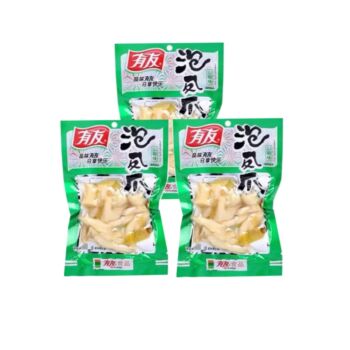 【3 Packs Special】YOUYOU Chicken Feet with Pickled Peppers 100g
