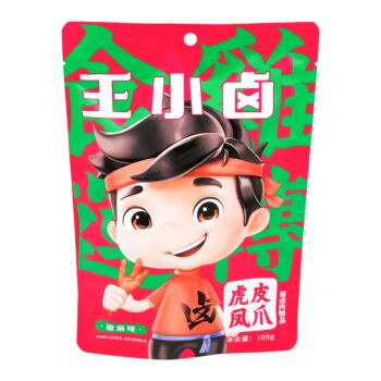 WXL Tiger Skin Chicken Feet-Pepper Hemp Flavor 105g