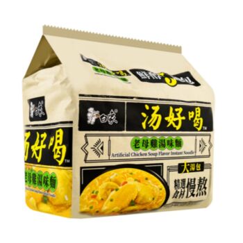 BAIXIANG Instant Noodles (Mature Chicken Soup) 555g