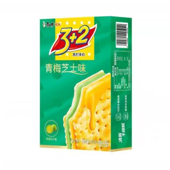 MASTER KONG 3+2 Biscuits - Green Plum & Cheese Flavor 100g