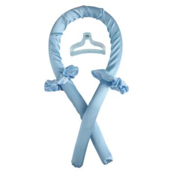 【11.11 Special offer】[Blue] lazy sleep curling stick set (rubber without wire)