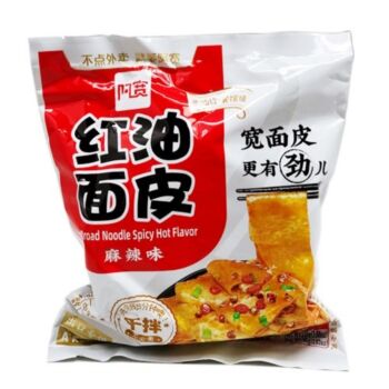 【11.11 Special offer】BAIJIA AKUAN Sichuan Broad Noodles - Spicy Flavour 120g