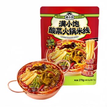 MANXIAOBAO Pickled Cabbage Hotpot Rice Noodles 279g