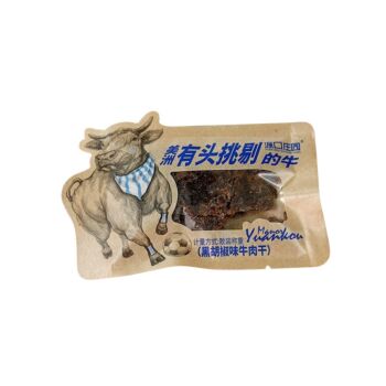 YKZY Black pepper beef jerky 25g