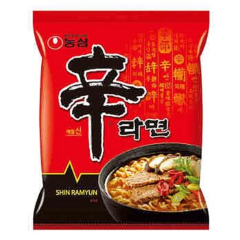 【11.11 Special offer】NONGSHIM Shin Ramyun Bag Noodles Halal 120g