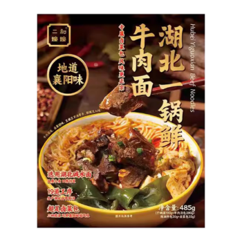 EHJJ Hubei-style Fresh Beef Noodles 485g