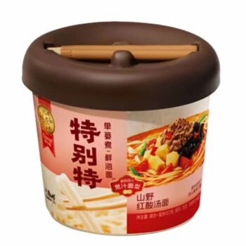 MASTER KONG Wild Red Sour Soup Noodles 107g