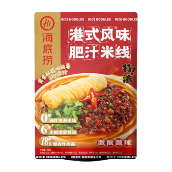 HDL Hong Kong-Style Rice Noodles in Rich Broth 290g