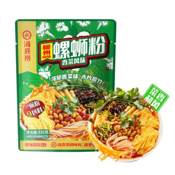 HDL LiuZhou Artificial Snail Vermicelli Cilantro Flavor 332g