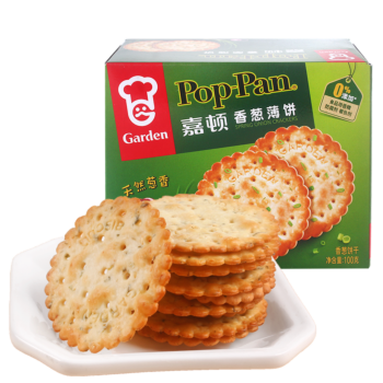 Garden Spring Onion Crackers 100g