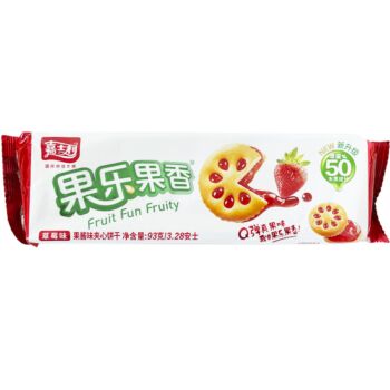 JSL Strawberry Sandwich Cookies 93g