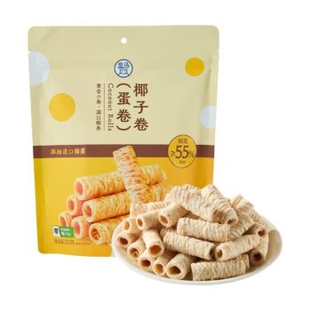 Freshippo Coconut Egg Rolls 200g