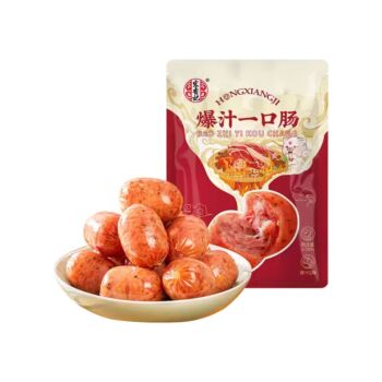 Hongxiangji Juicy Sausage 138g Black Pepper Flavor