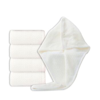 [White]Disposable dry hair cap Good for travel