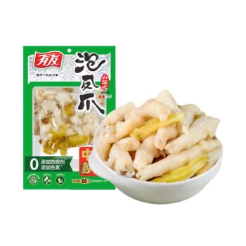 YOUYOU Chicken Feet with Pickled Peppers 80g