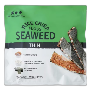 MZX Rice Crisp Floss Seaweed Thin 210g