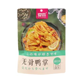 AC Boneless Duck Feet Lime Flavor 88g