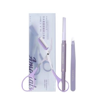 AMORTALS Eyebrow finishing three-piece set