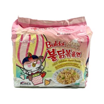 SAMYANG Hot Chicken Ramen-Creamy Carbonara 140g*5