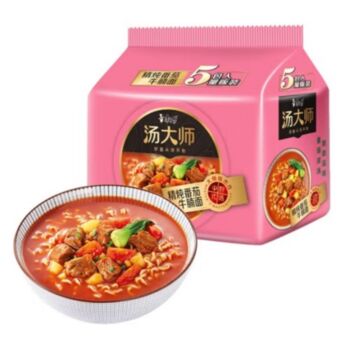 MASTER KONG TDS Instant Noodles - Artificial Beef Tomato Flavour 550g