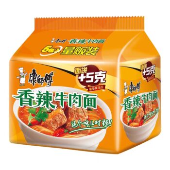 MASTER KONG Instant Noodles - Spicy Artificial Beef 545g